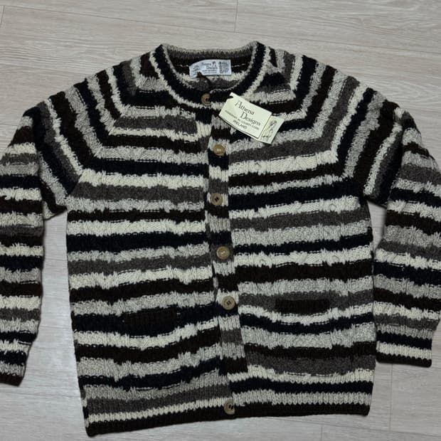 아테나디자인 라운드 가디건