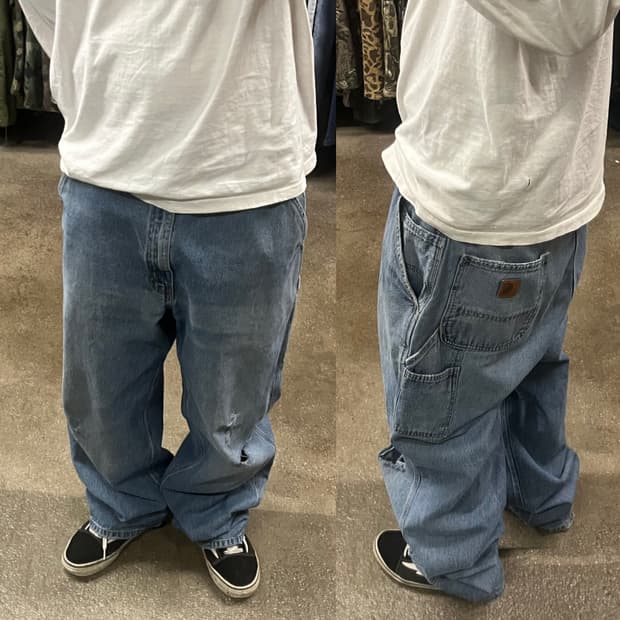 칼하트 B13 데님 카펜터 팬츠 (39“)