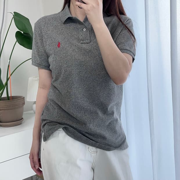 폴로 보카시그레이 / 레즈포니 반팔카라티 [ M ]