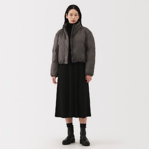 무인양품 무지 라보 LABO 다운 쇼트 패딩 아유서울