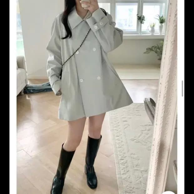 리에뜨 론 트렌치 코트