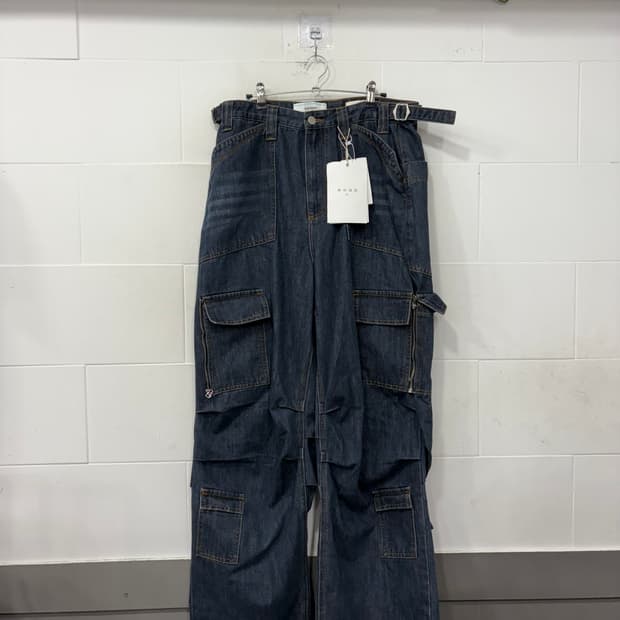 noun x 웨이비니스 데님 카고팬츠 (새상품)