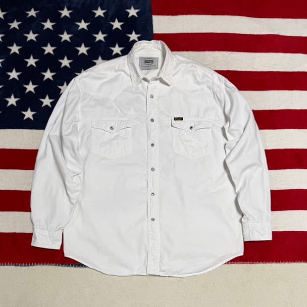 랭글러 웨스턴셔츠 빈티지 Wrangler Western Shirt[XL]