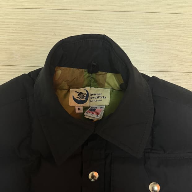 크레센트 다운웍스 다운셔츠