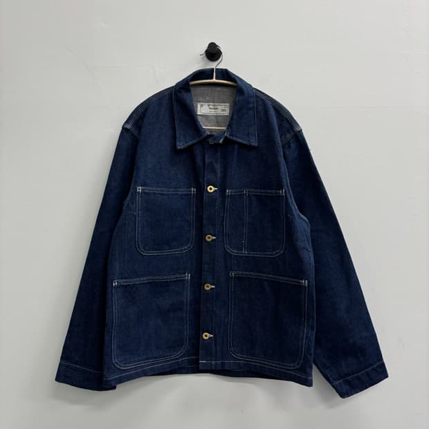 유니버셜 오버롤 UNIVERSAL OVERALL 빈티지 데님 초어 자켓