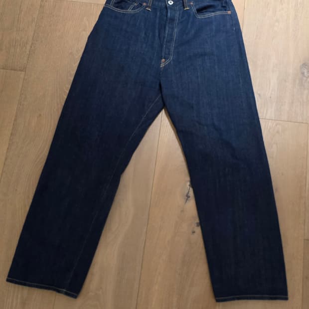 아프레쎄 no 22 데님 팬츠 판매합니다. 원워시 제품 30/32