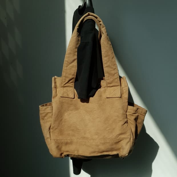 KAPITAL Canvas Tote/Soulder Bag