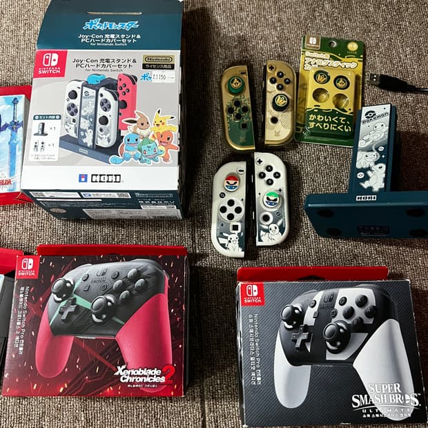 닌텐도 스위치 OLED 모델과 다양한 주변기기 일괄 판매합니다