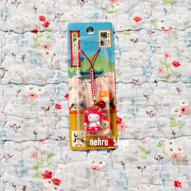 (이체시에눌) 2003년도 고전키티 키티스트랩 박스형 고토치 키티 가부키