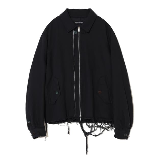언더커버 24AW 블루종 네이비 4