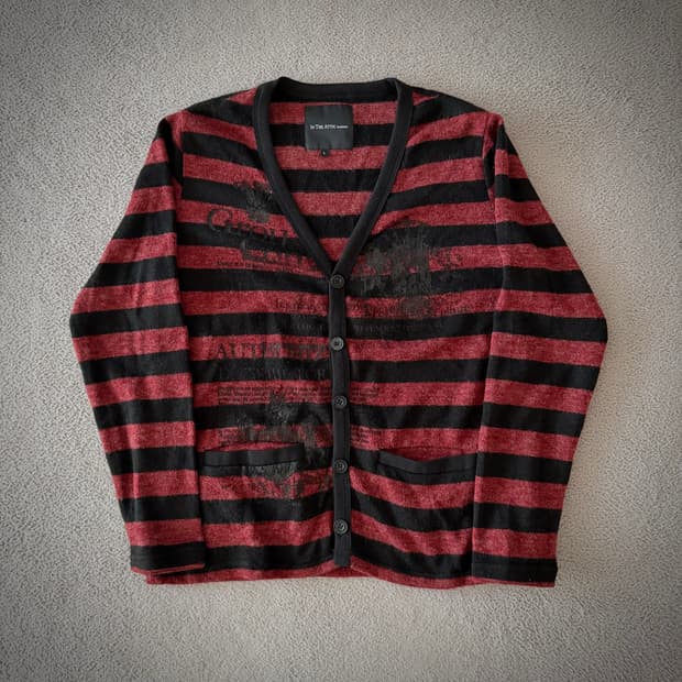 In the attic stripe cardigan