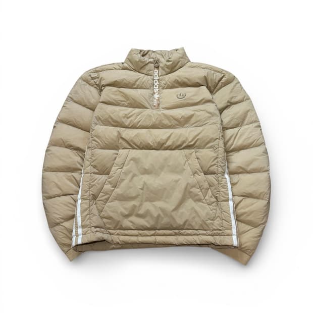 아디다스 라이트 웨이트 덕다운 하프집업