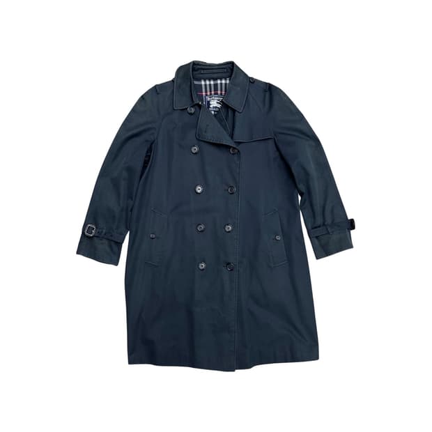 버버리 레이디 더블 트렌치 코트 made in ENGLAND  