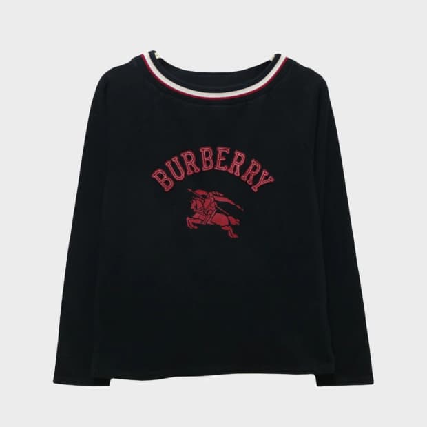 버버리 런던 래글런 긴팔 티셔츠 63488