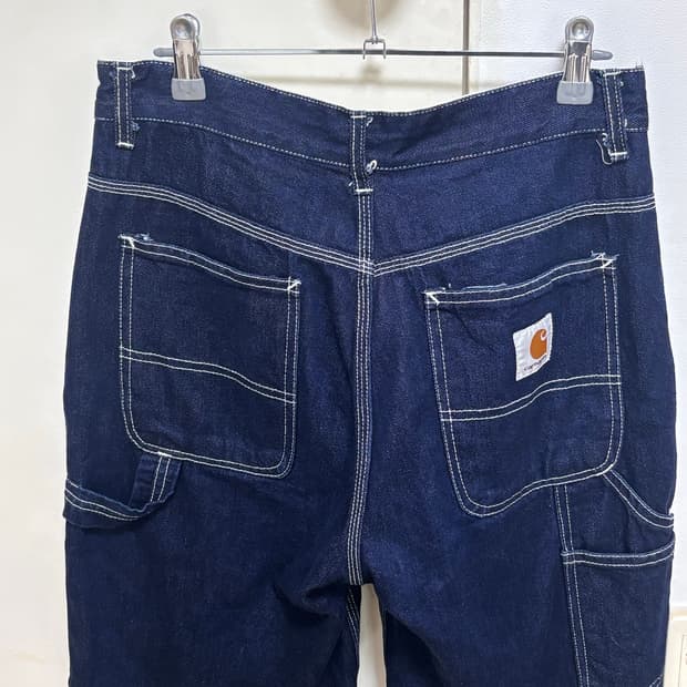 칼하트 데님 버뮤다 팬츠