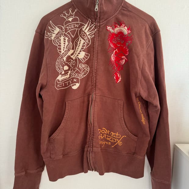 Vintage Ed Hardy Zipup Jacket 