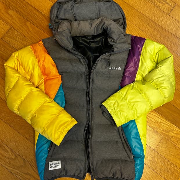 아디다스 빈티지 패딩