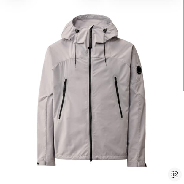 씨피컴퍼니 프로텍 후드 자켓 바람막이 그레이