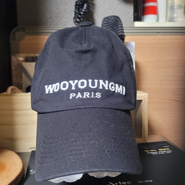 우영미 자수볼캡