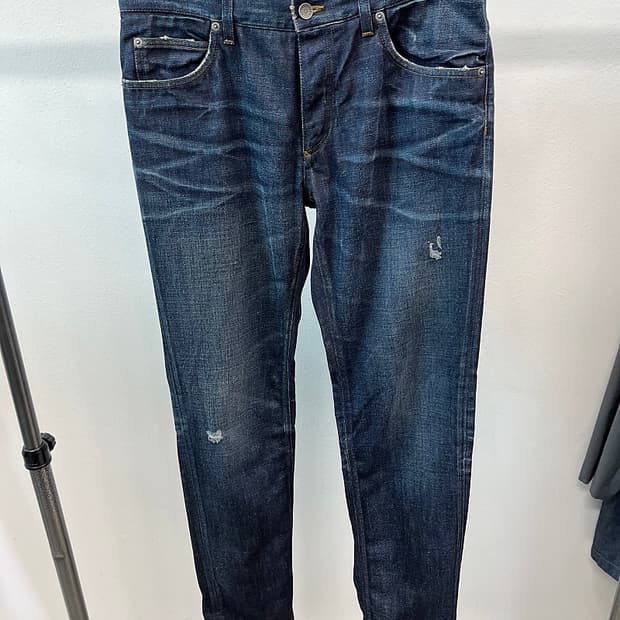 32) 돌체앤가바나 신형 진청바지 