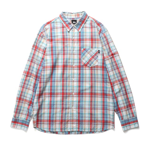 스투시 STUSSY Plaid Shirt