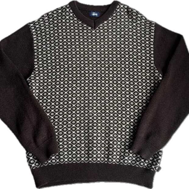 [S] 스투시 빈티지 니트