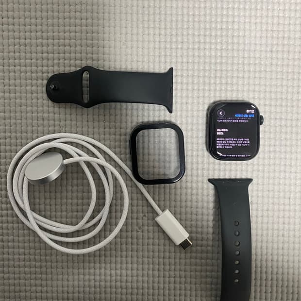 애플워치 10 제트블랙 42mm gps