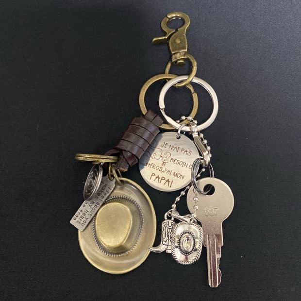 웨스턴 감성 키링