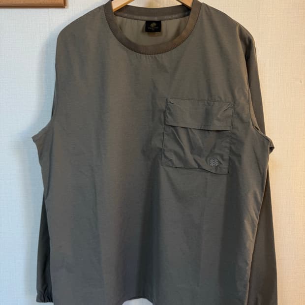 [105]코오롱스포츠 포켓 나일론 맨투맨