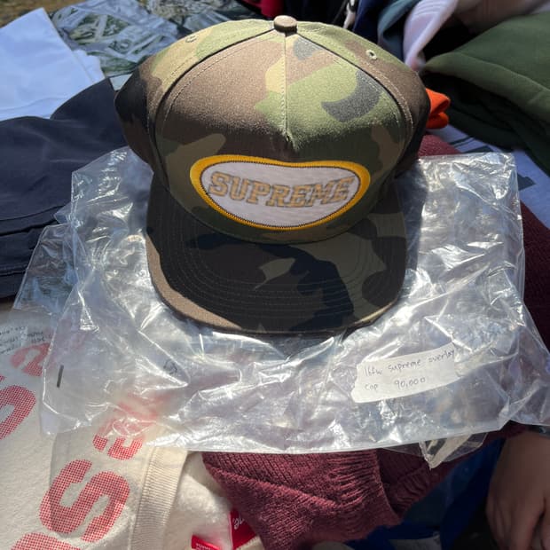 16fw 슈프림 overlay 스냅백