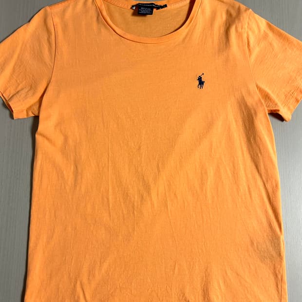 폴로 랄프 로렌 오렌지 반팔