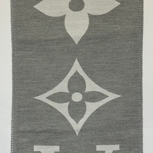 루이비통 LV 회색 울머플러 남여공용