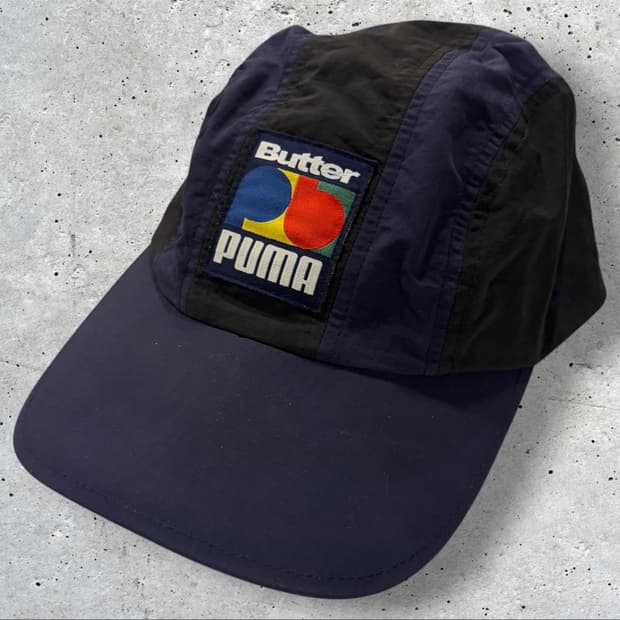 푸마 x 버터 나일론 캠프캡 네이비 블랙