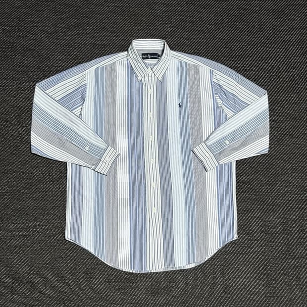 [L] Polo 폴로 랄프로렌 JPN 멀티 스트라이프 셔츠
