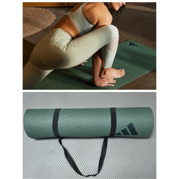아디다스 TPE 요가매트 6mm 스트랩 포함