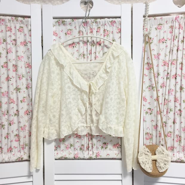 빈티지 레이스 볼레로