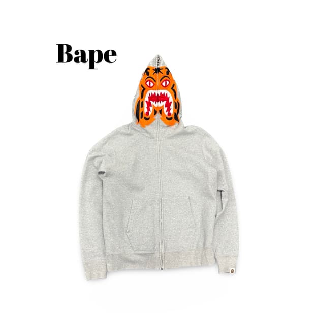 (100)베이프타이거풀후드집업