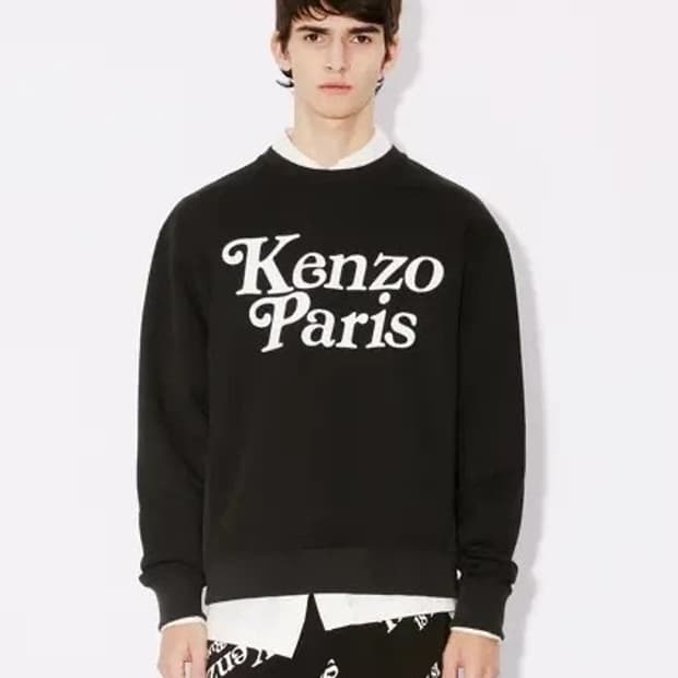 겐조 x 베르디 클래식 스웻셔츠 블랙 (새상품)