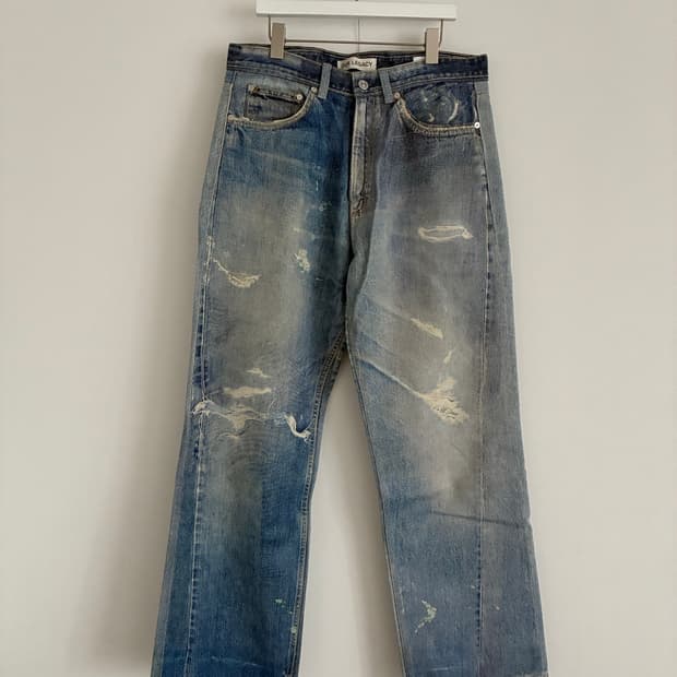 아워레가시 써드컷 디지털 프린트 데님