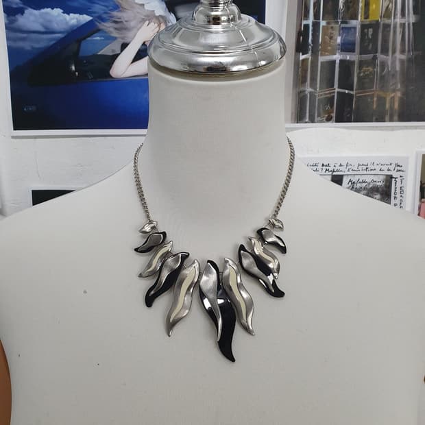 [Vintage] MONO Art Statement Necklace