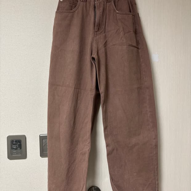 노운 와이드팬츠