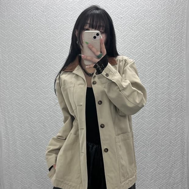 챕스 랄프로렌 오버핏 모호크 헌팅 워크 자켓 M C09016