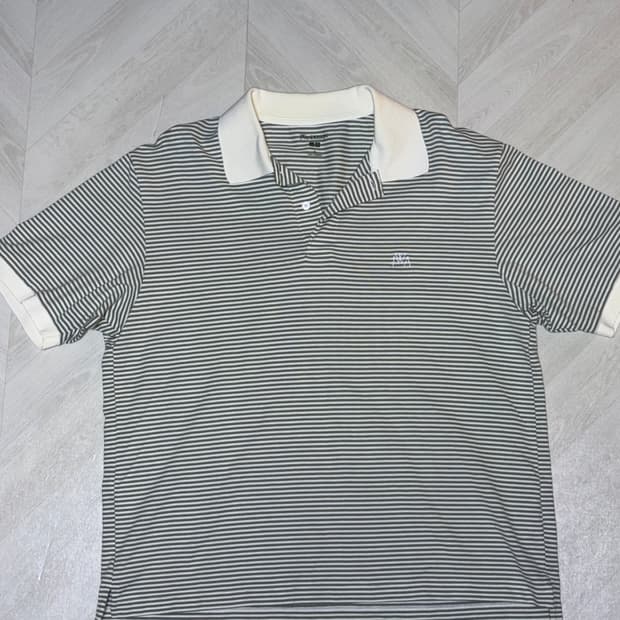 유니클로 JW앤더슨 드라이 피케 스트라이프 폴로셔츠(XL)