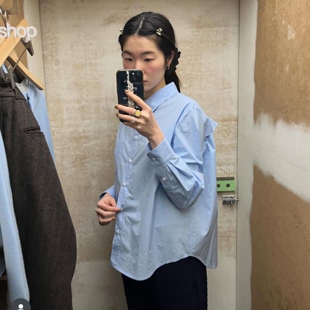 엔조블루스 셔츠