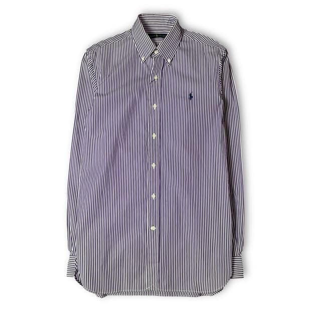 폴로랄프로렌 퍼플 스트라이프 긴팔 셔츠 14/37