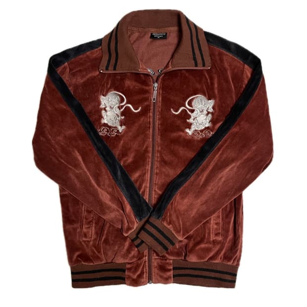 Detective struct 오리엔탈 져지 스카잔 스카쟌 펑크 y2k