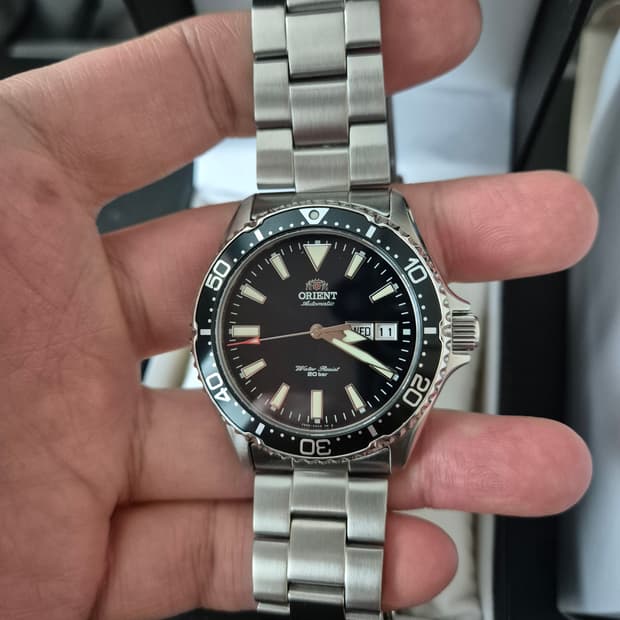 오리엔트 카마수 마코3 그린 오토매틱