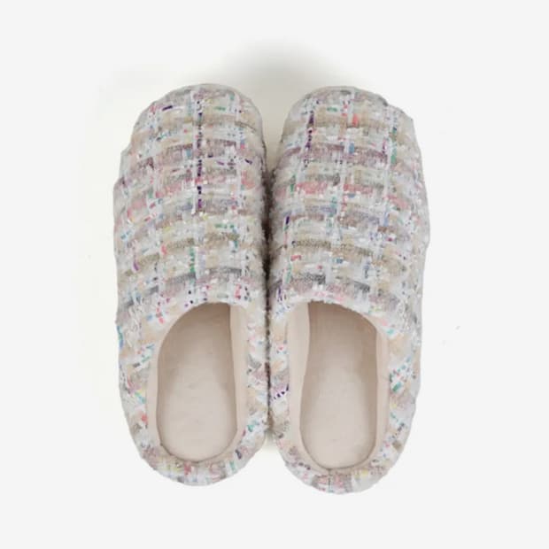 스부 23FW 트위드 슬리퍼