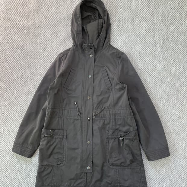 A.v.v 빈티지 밀리터리 피치드코튼 파카 y2k J04152