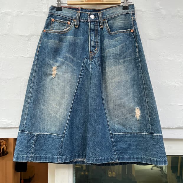 Levis 4S501 데님 스커트 S